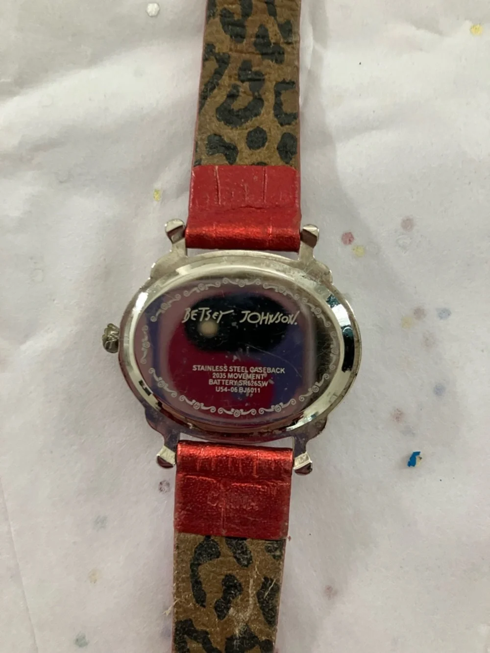 Set of 2 Betsey Johnson vintage watches - Picture 9 of 13